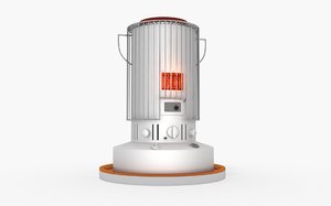 japanese heater 3D model