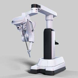 3D surgical robotic da vinci