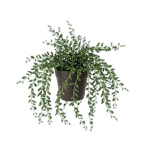 3D fejka artificial potted plant