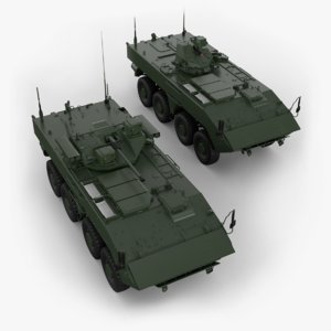 armored k-16 k-17 vehicle 3d max
