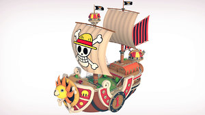 3D thousand sunny piece -