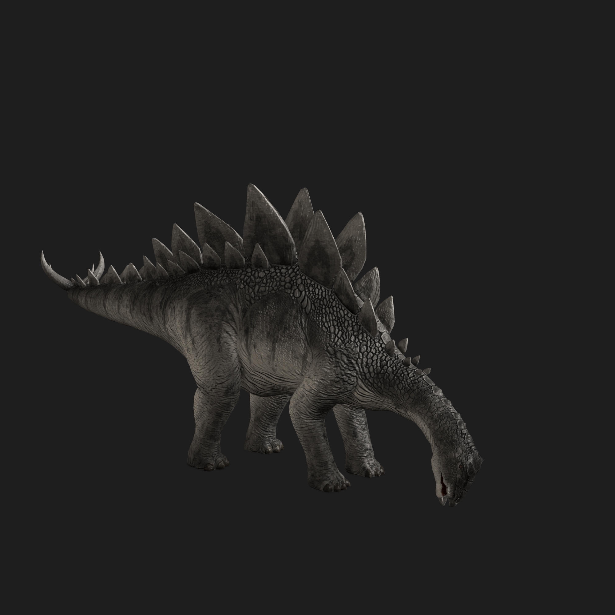 animated stegosaurus