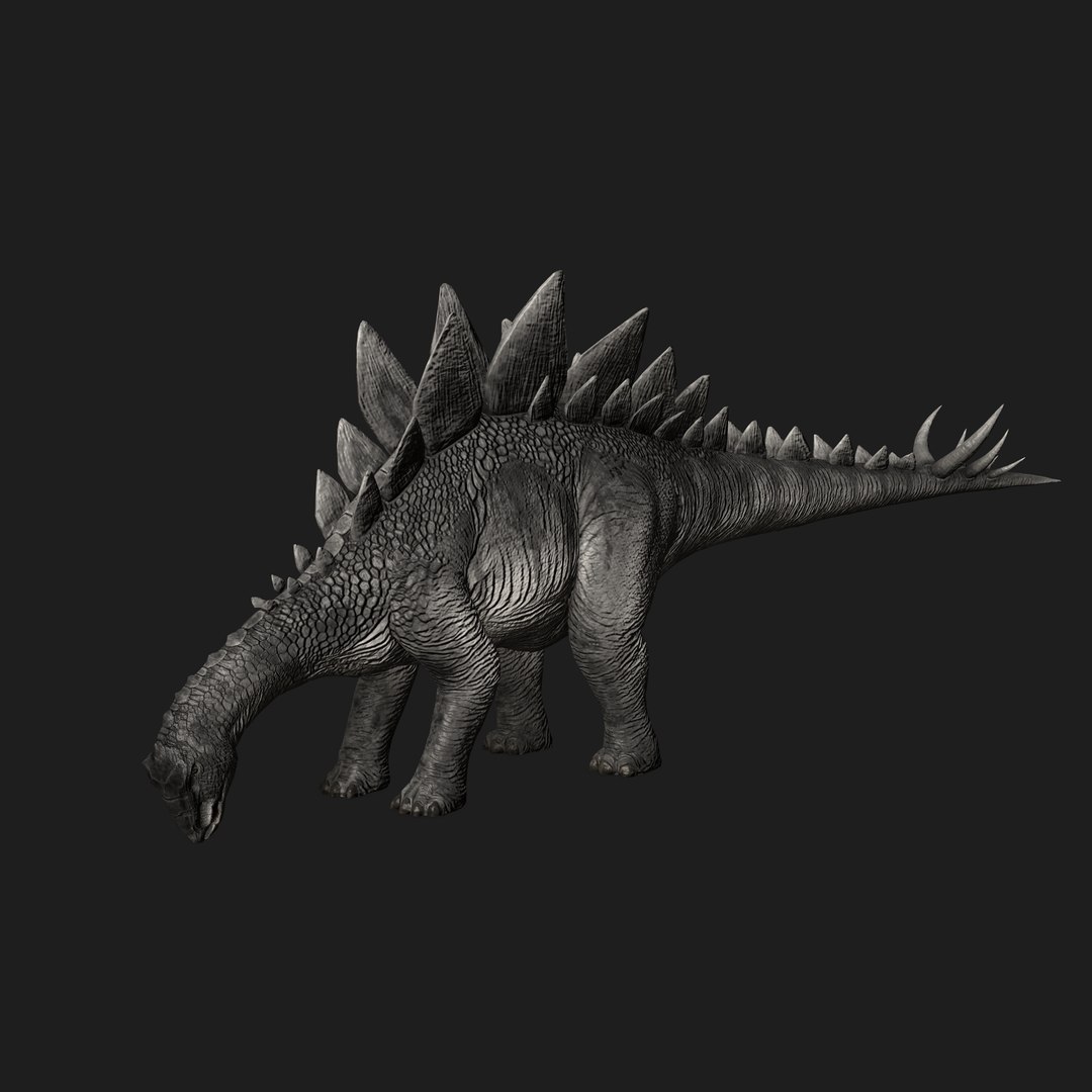 animated stegosaurus