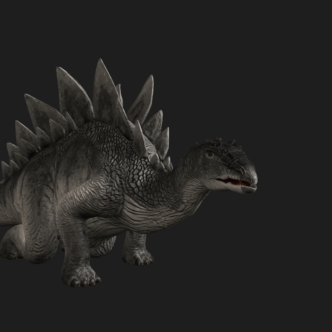 animated stegosaurus