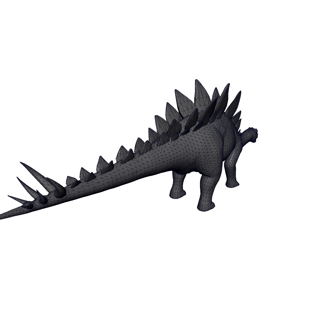 animated stegosaurus