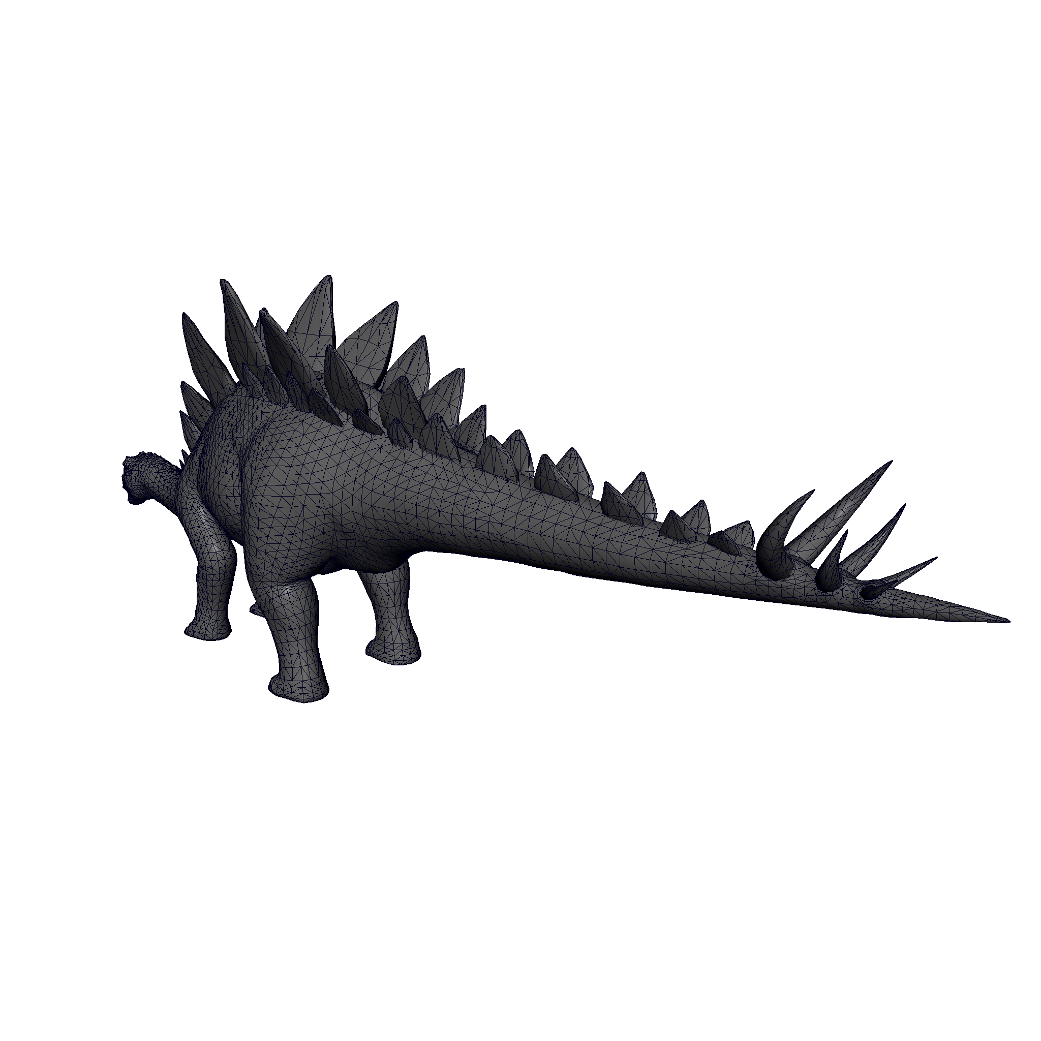 animated stegosaurus