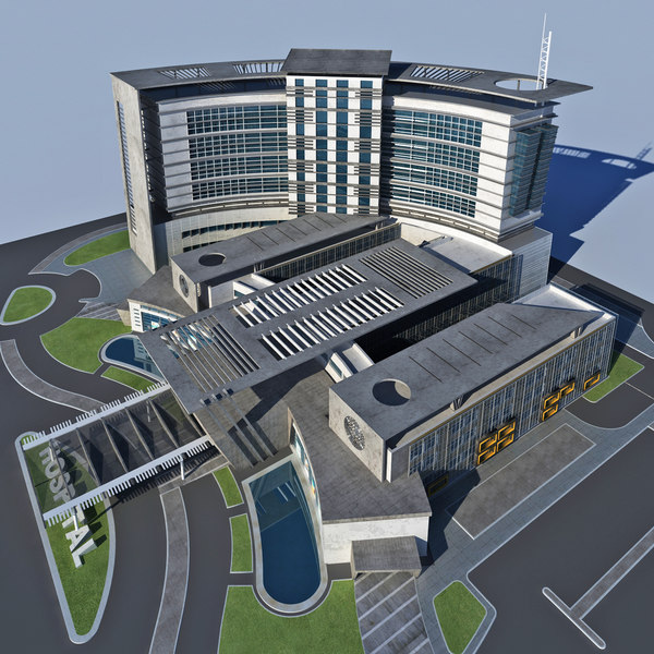 Hospital 3D Models for Download | TurboSquid