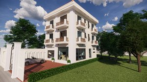 bungalow classic 3D model