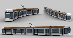 3D model marseille france tramway