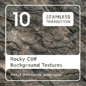 10 Rocky Cliff Background Textures