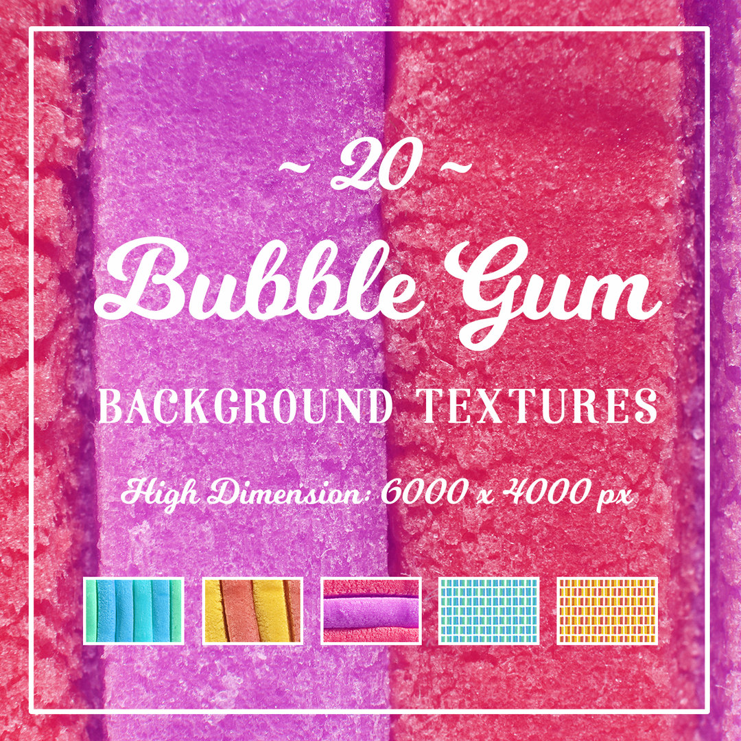 Stock JPEG gum bubble background