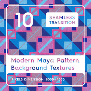 10 Modern Maya Pattern Backgrounds(1)