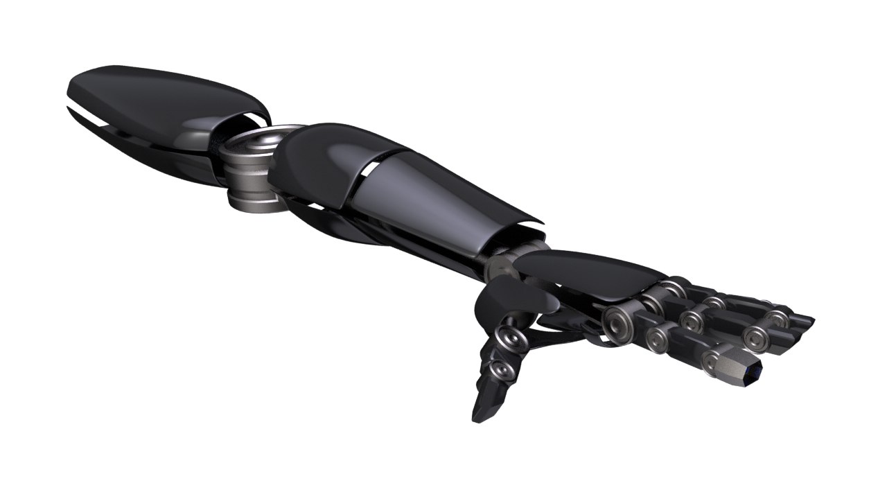 Robot arm 3D model TurboSquid 1563433