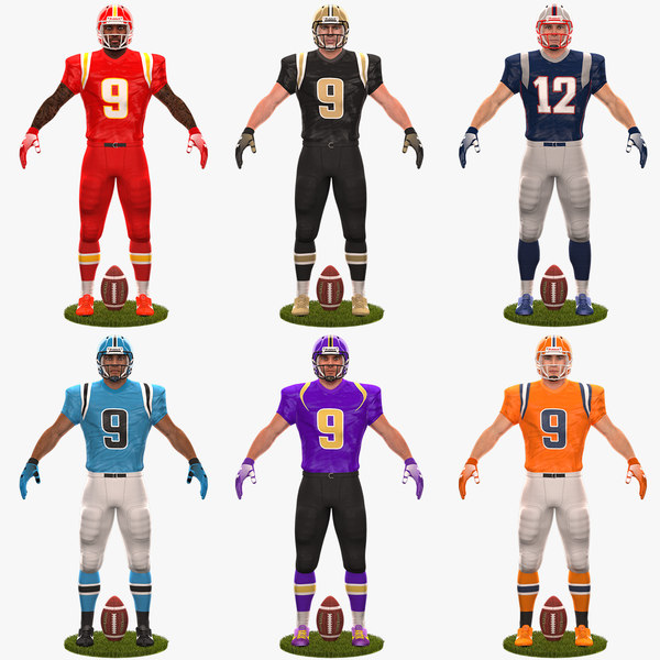 pack american football player model