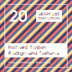20 Inclined Stripes Backgrounds