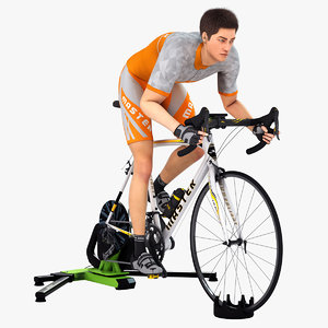 peloton bike 3d model