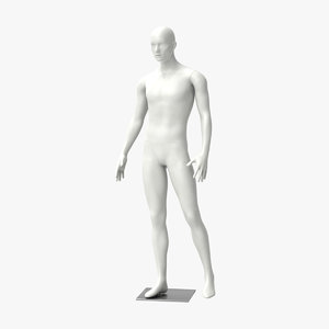 3D model male mannequin