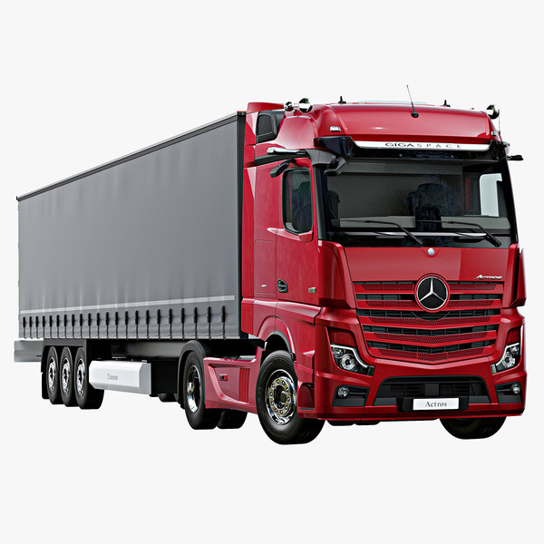 2020 Mercedes-Benz Actros Model 3D - Turbosquid 1481003