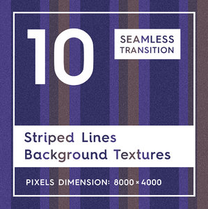 10 Striped Lines Background Textures