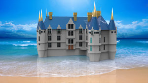 walt dream castle model