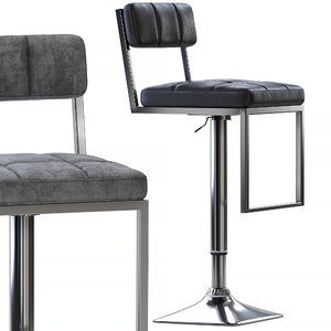 3D corliving wide adjustable bar stool