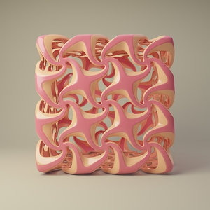 cube decor 3D