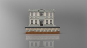 istanbul stone building 3D model