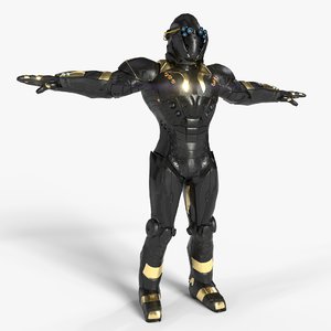 3D fi robot character