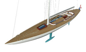 yacht leonardo eagle 54 3D