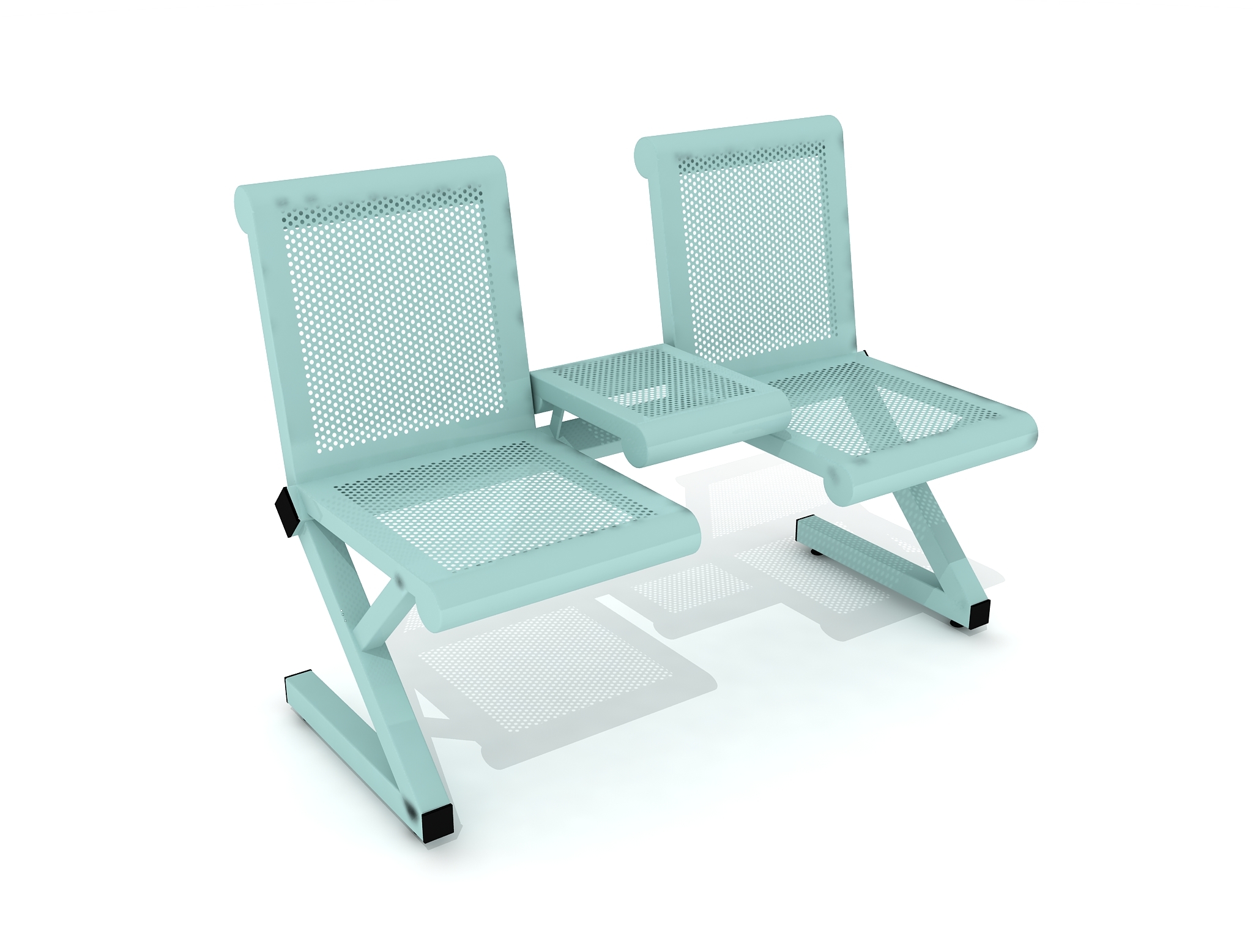Outdoor hospital bench 3D model - TurboSquid 1564788