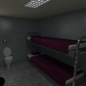 prison cell model