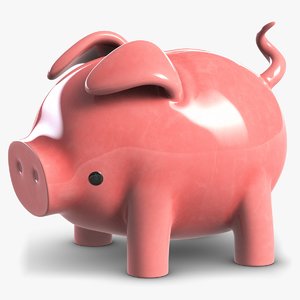 3D piggy bank