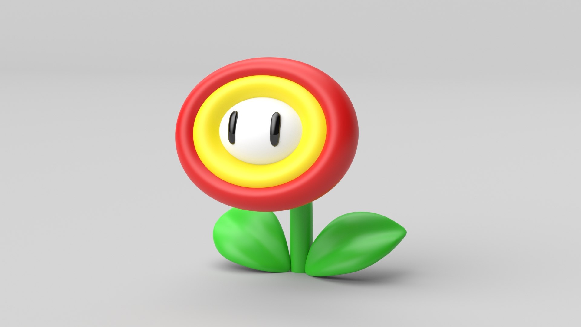 Super mario flower 3D model - TurboSquid 1565149