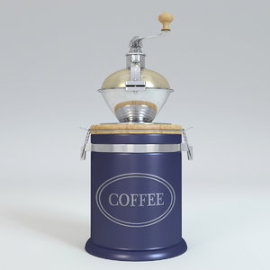 Coffee Grinder 3d Models For Download Turbosquid