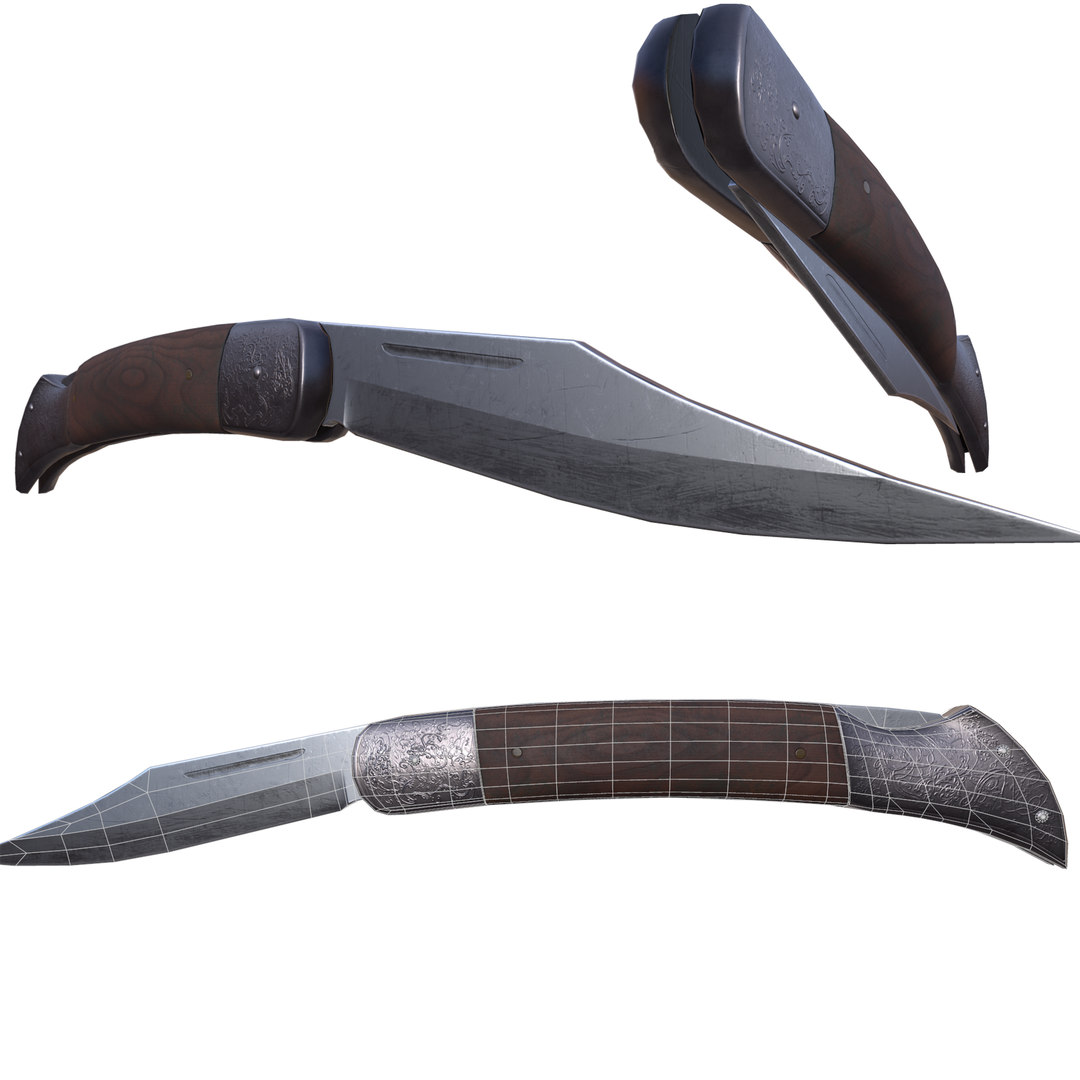 3D knife model - TurboSquid 1565408