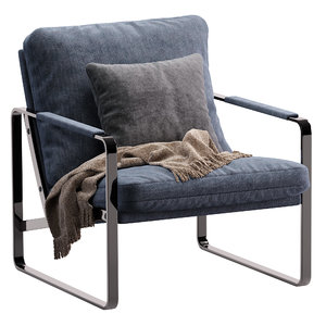 3D model fabricius walter knoll armchair