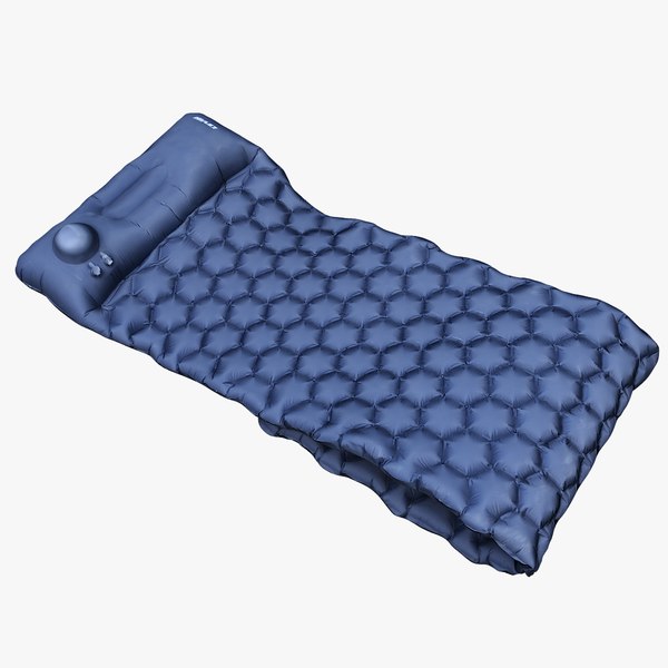 3D scan sleeping pad model