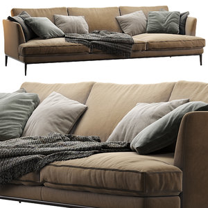 3D alivar sofa portofino model