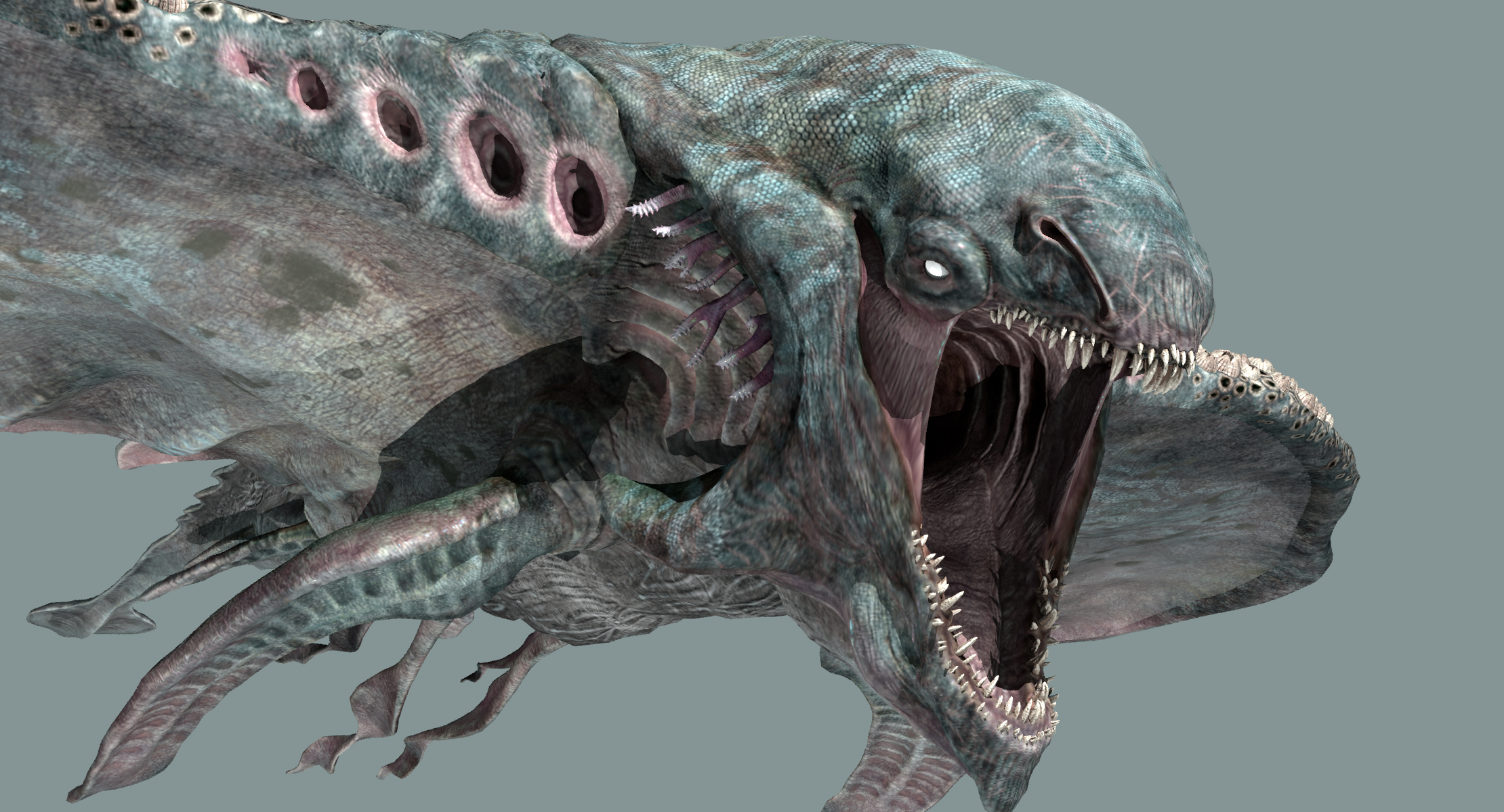 3D sea monster TurboSquid  1566182