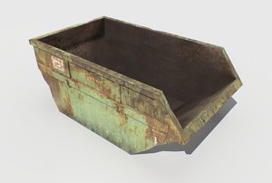 industrial container 1 pbr 3D model