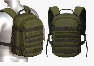 backpack 3D model