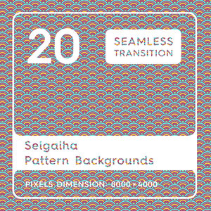 20 Seigaiha Background Textures