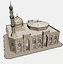 designs arabic islamic building 3D model