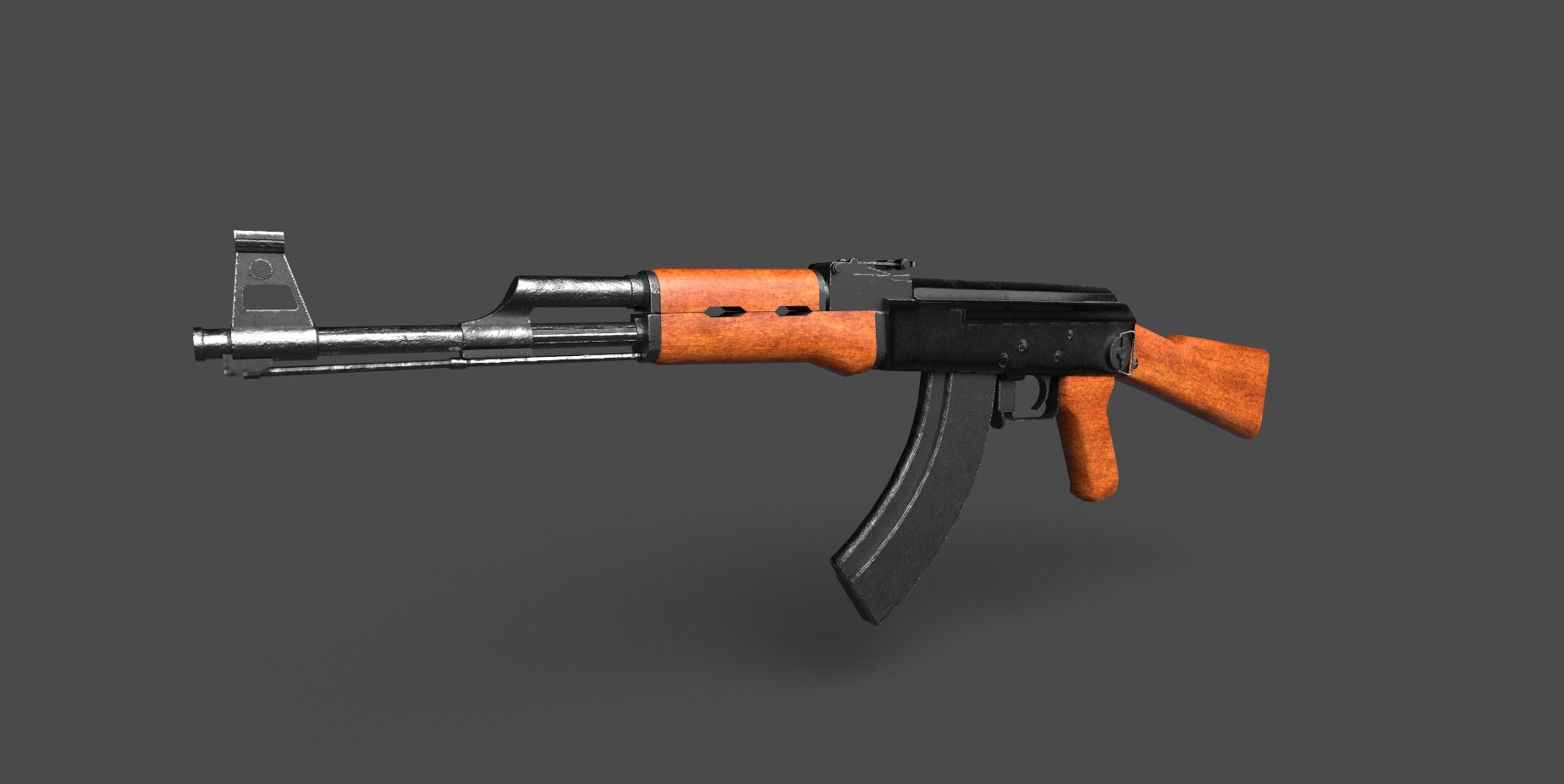 Ak 47 3D model - TurboSquid 1566842