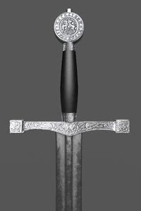 excalibur sword 3D