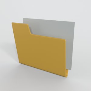 folder office archive 3D