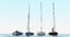 hunter 15 sailboats sail boats 3D