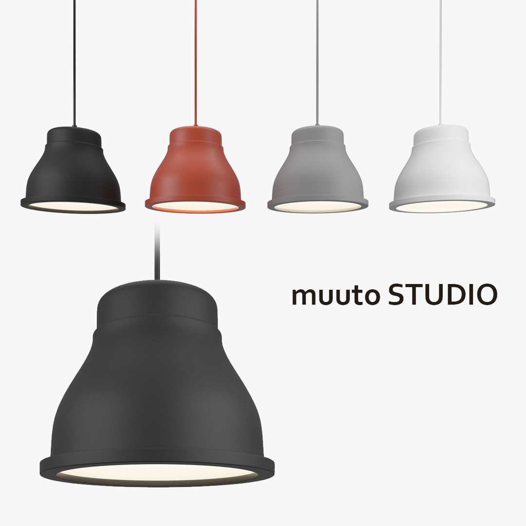 3d muuto studio lamp