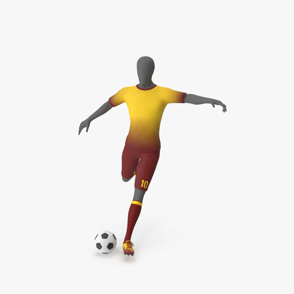 soccer uniform 3D model