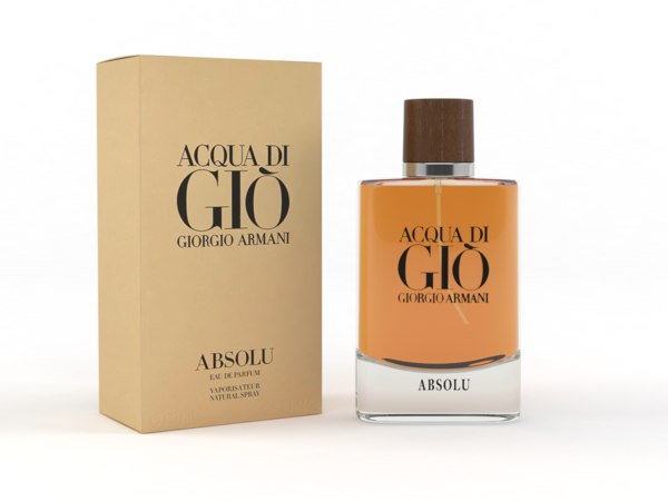 Modelo 3d Armani Acqua Di Gio Absolu Eau De Parfum Spray Turbosquid